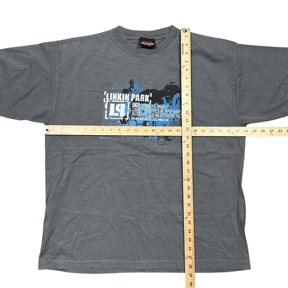 Vintage Y2K Linkin Park Meteora 2003 Artimonde Rock Band Music T Shirt Mens XL - Picture 7 of 7